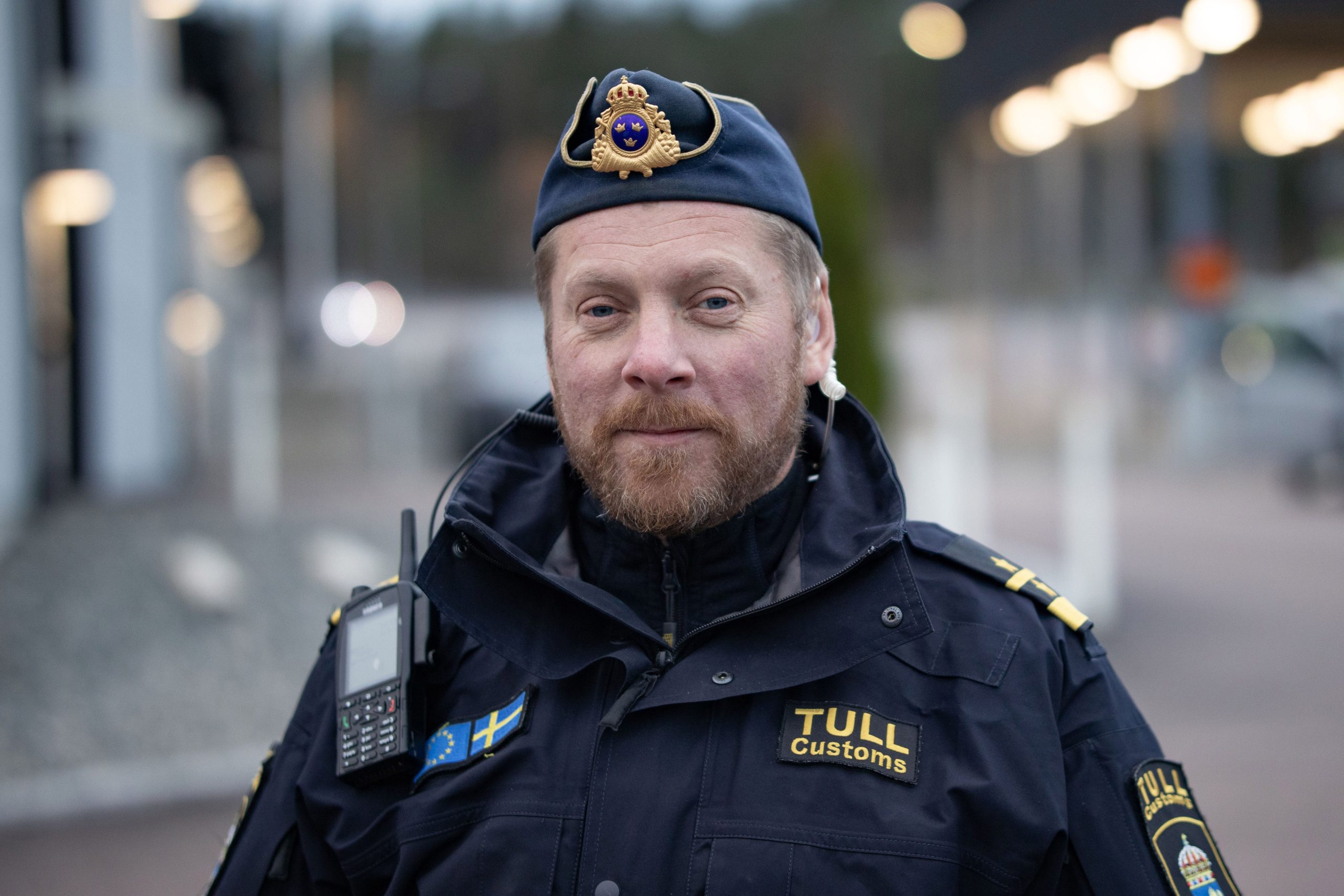 Stefan Ekenbäck, gruppchef, Tullverket i Hån. Foto: Tullverket