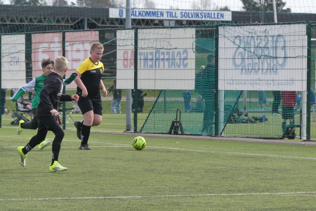 Klassfotboll på Vik i Arvika. Foto: Sakeus Berg.