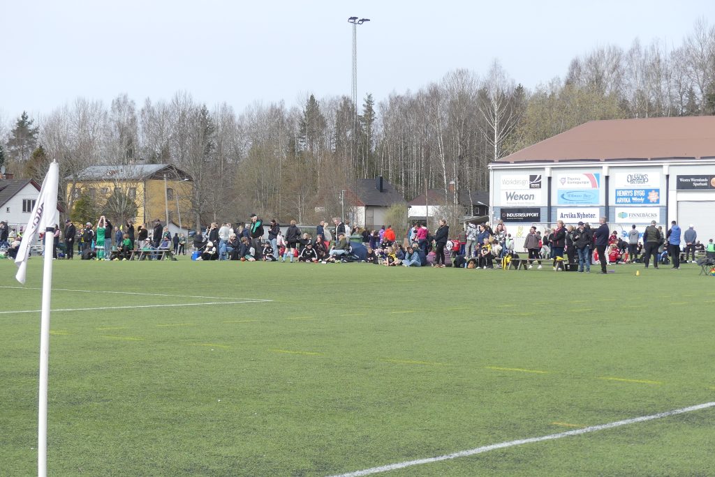 Klassfotboll på Vik i Arvika. Foto: Sakeus Berg.