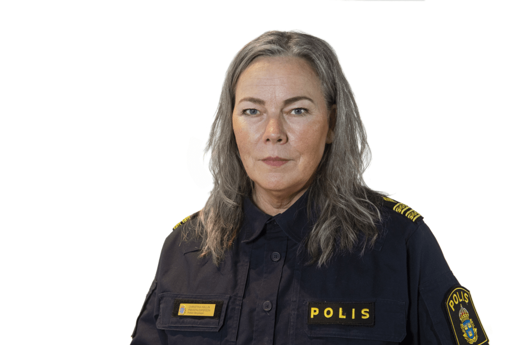 Christina Hallin, presstalesperson region Bergslagen Bild: Lars Hedelin