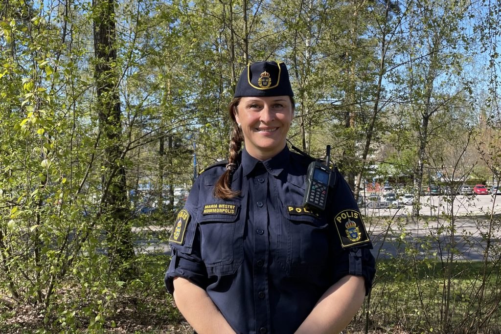 Maria Westby, kommunpolis i Arvika. Foto: Privat.