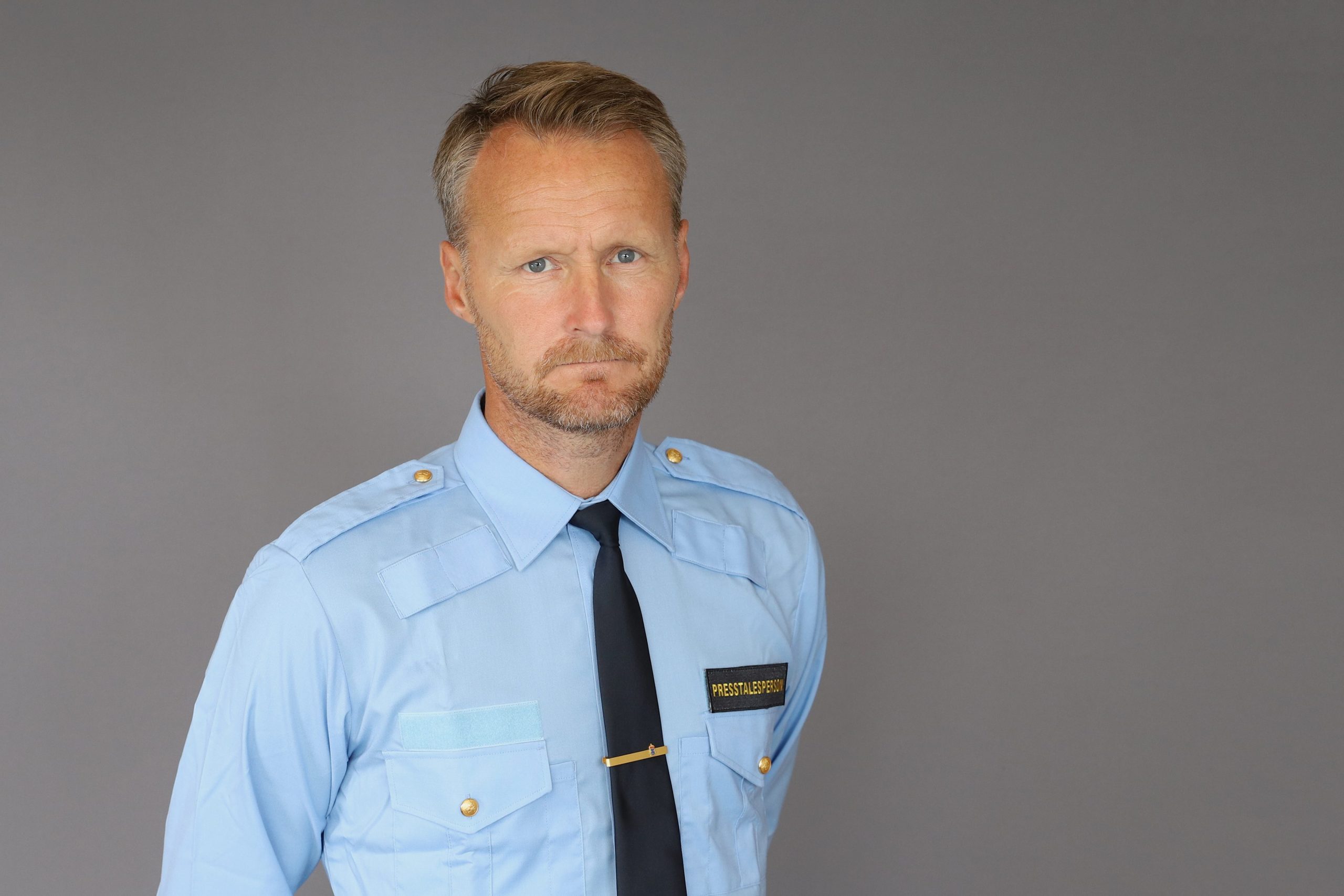 Johan Håkansson, presstalesperson på polisen i region Väst. Foto: Polisen.