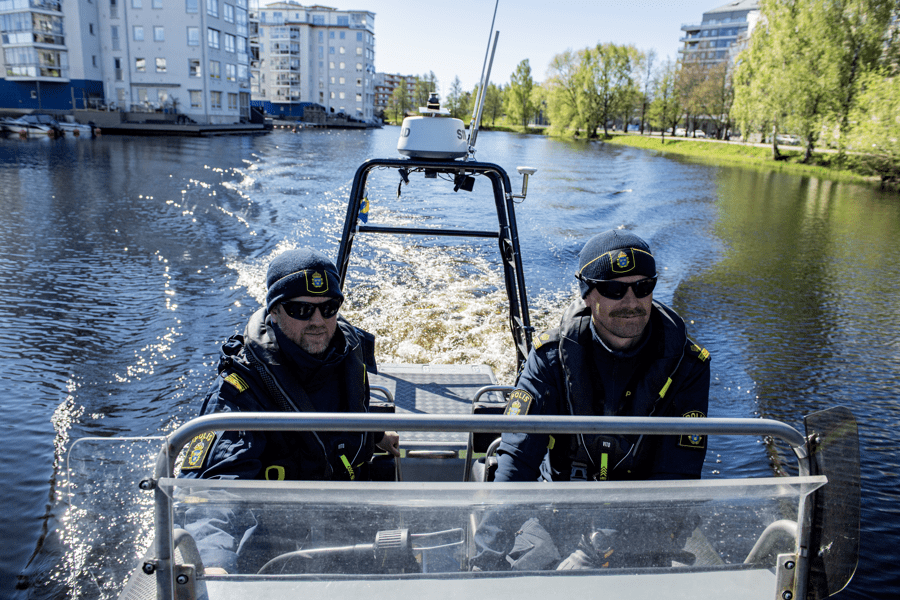 Sjöpolisen återvänder till Värmland i sommar, efter 23 år. Foto: Sophia Jiglind.