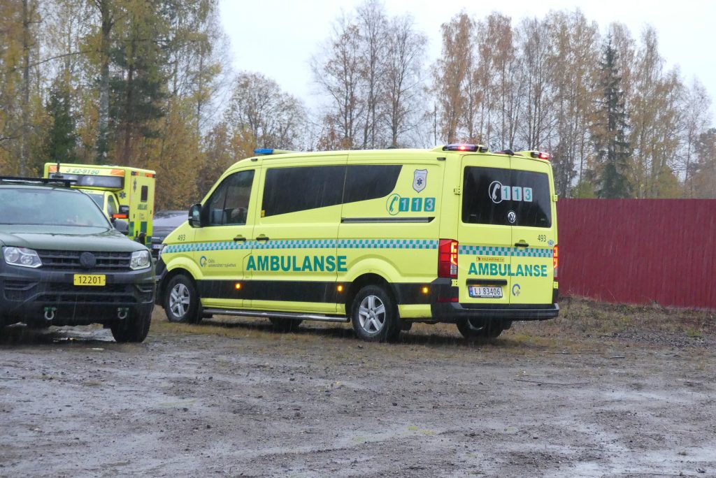 Stor totalförsvarsövning vid gränsen. Foto: Sakeus Berg.